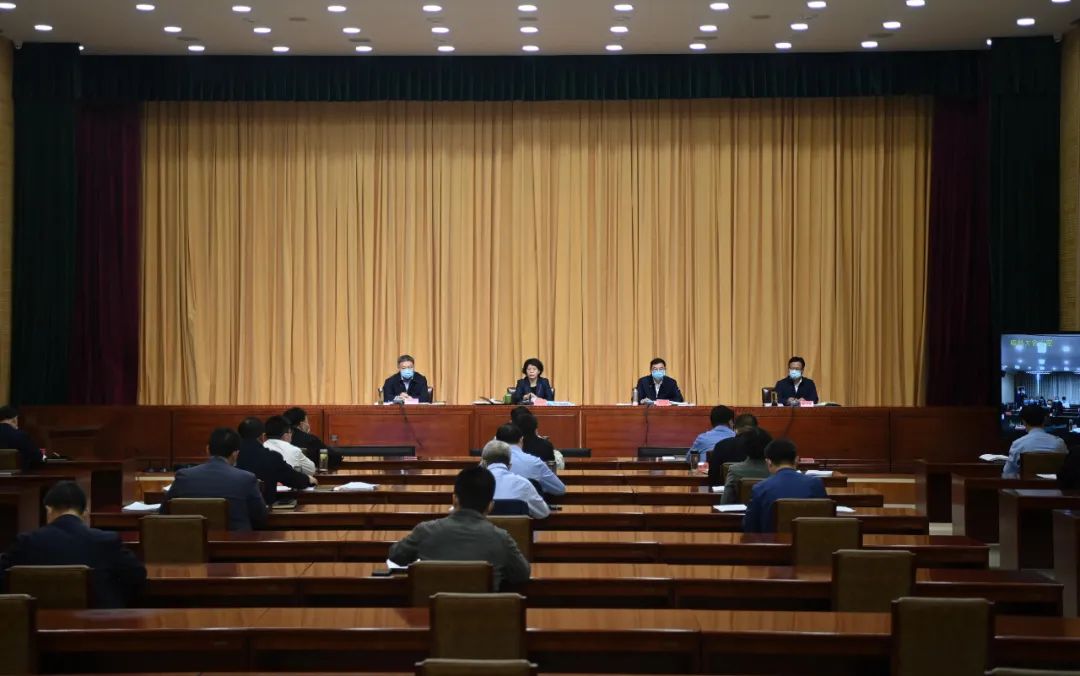 宋华英主持召开全市一季度经济形势分析暨重点项目建设推进视频会议