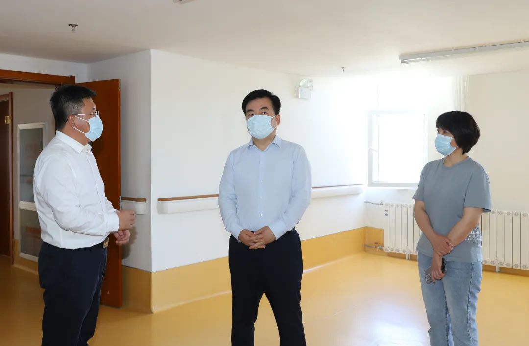 党晓龙到唐县调研养老服务工作并主持召开现场办公会