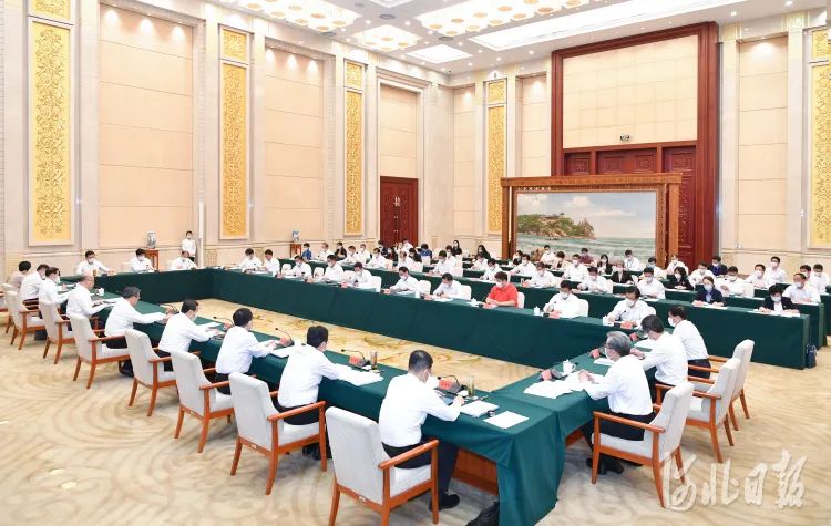 河北省出席党的二十大代表座谈会在石家庄召开