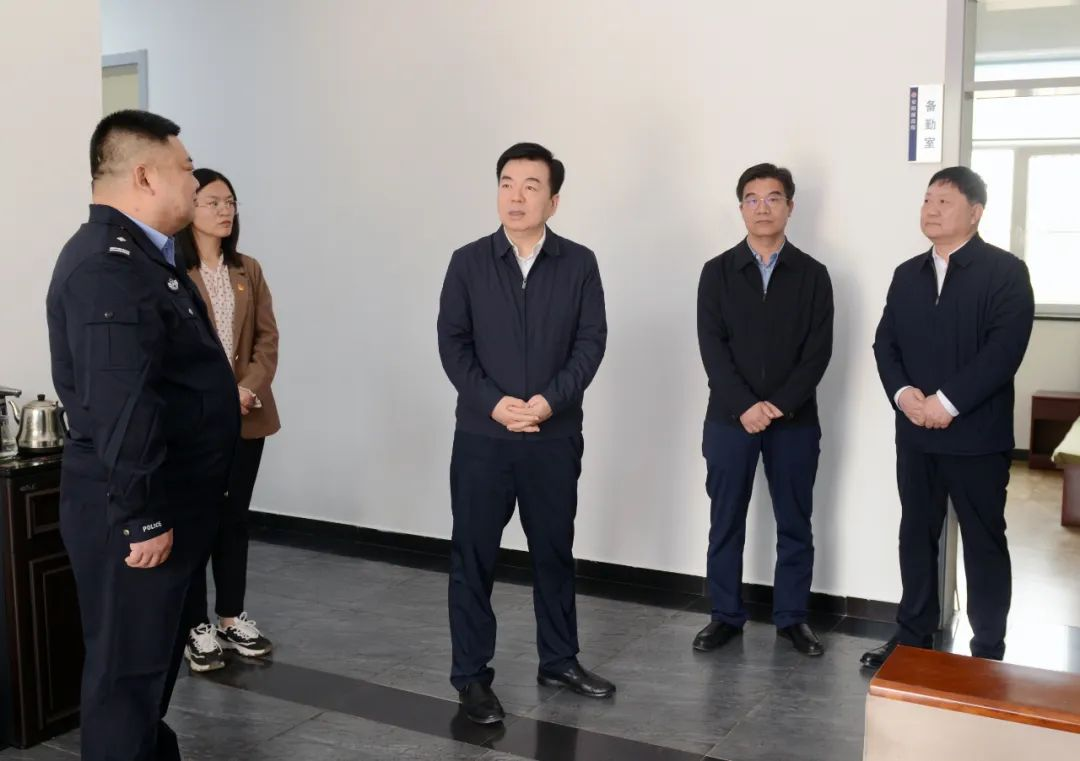 党晓龙到顺平县调研检查