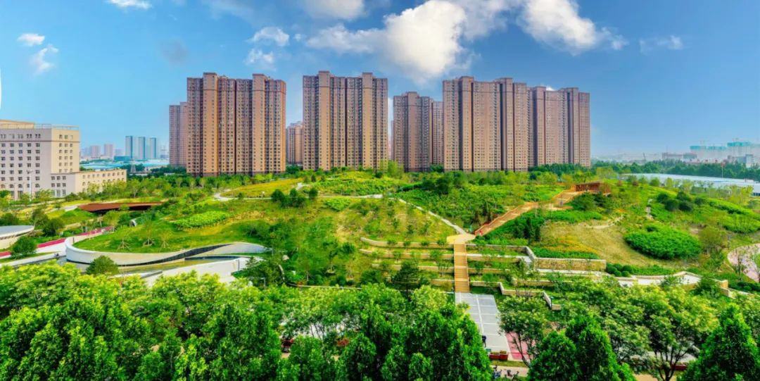 河北保定推进“公园+”模式 市民共享绿色生活