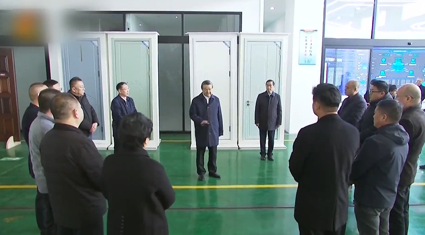 倪岳峰在石家庄市调研