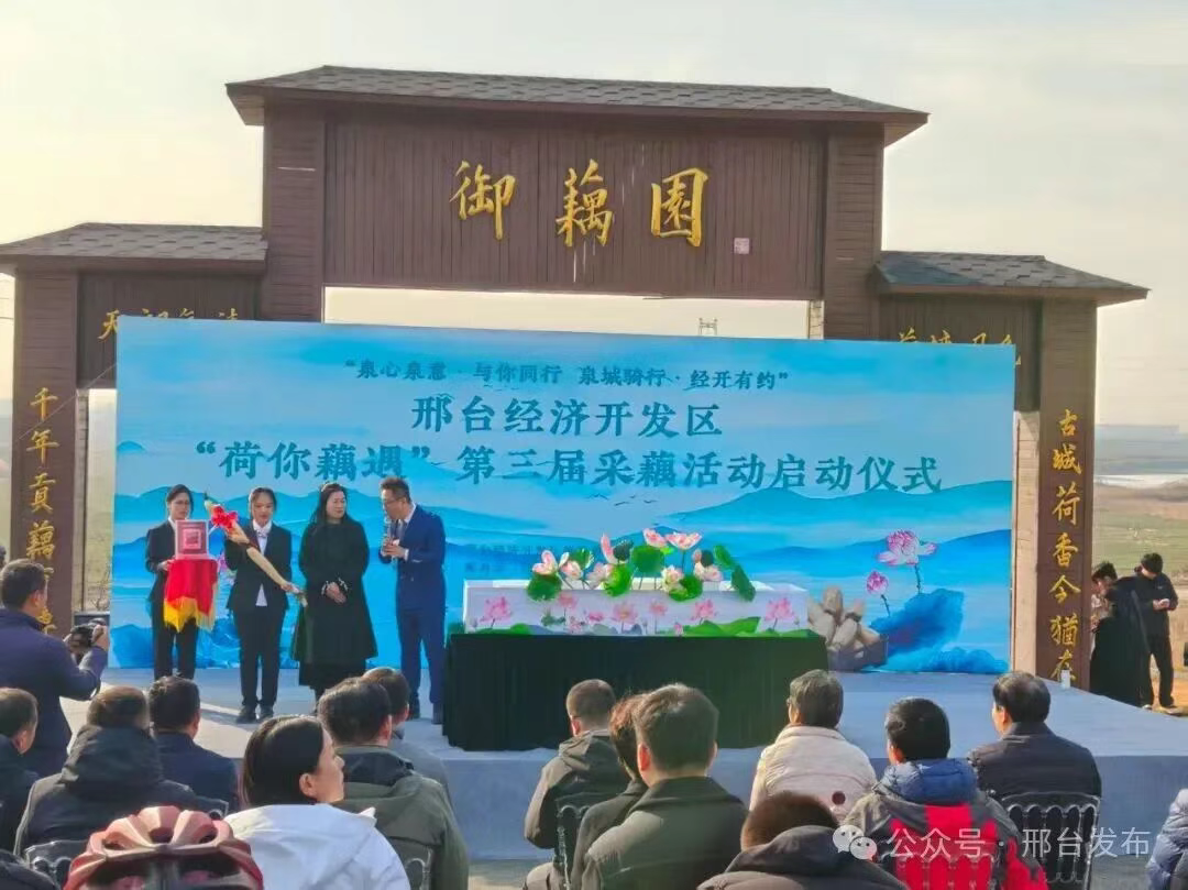 邢台市经开区第三届采藕活动启动